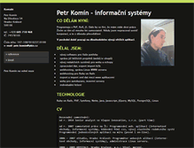 Tablet Screenshot of pkis.cz